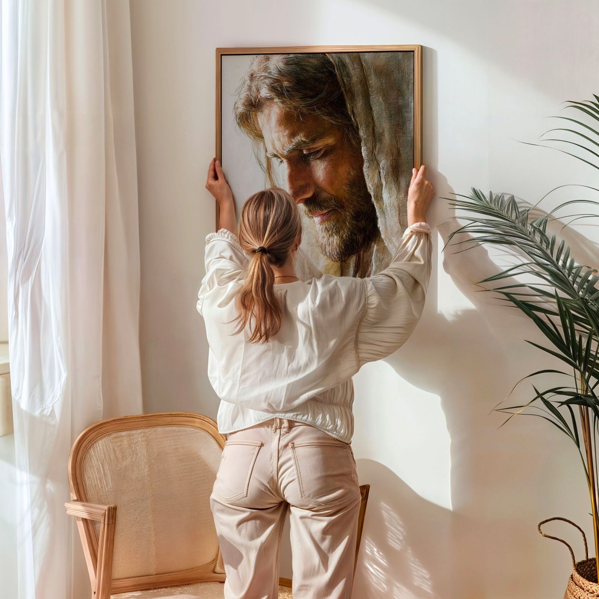 The Face of Jesus IIII - Canvas