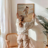 Jesus Carried Me II - Canvas