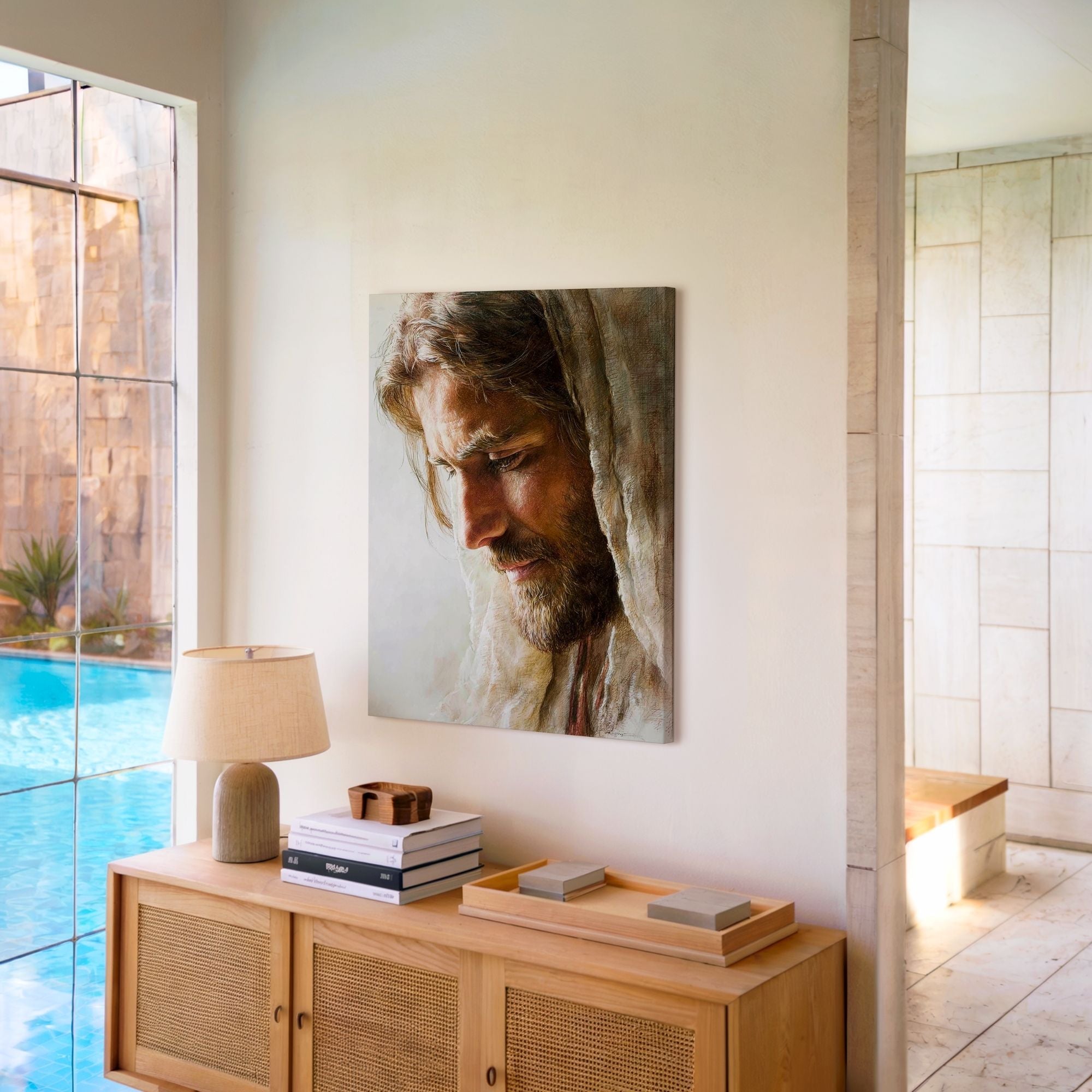 The Face of Jesus IIII - Canvas