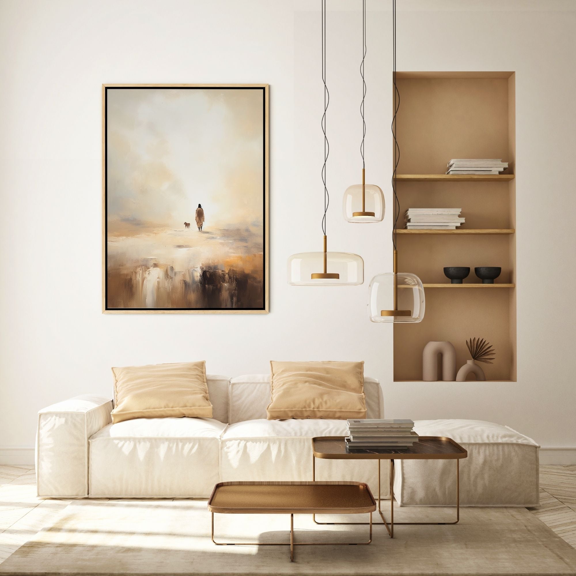 Parable of The Lost Sheep - Canvas