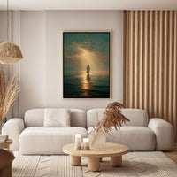 Jesus Walking on Water VII - Canvas