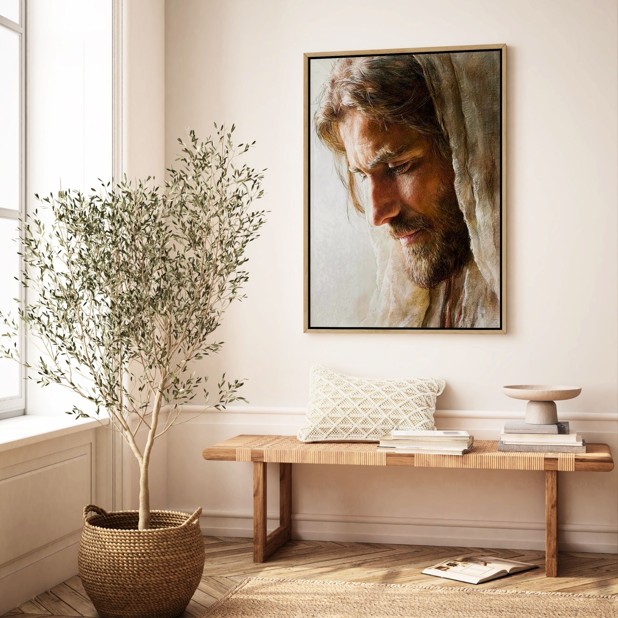 The Face of Jesus IIII - Canvas