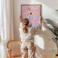 Jesus Walking on Water VI - Canvas