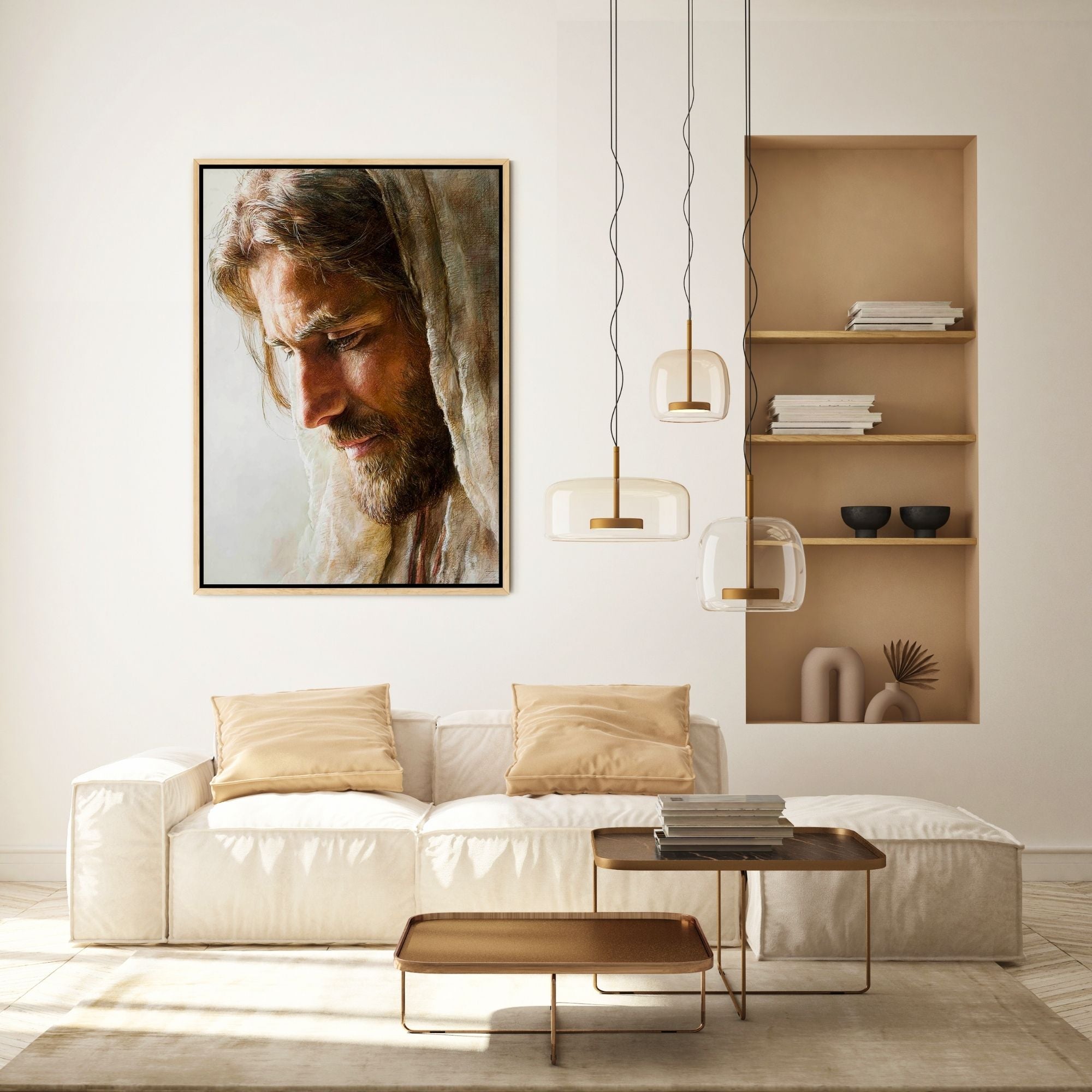 The Face of Jesus IIII - Canvas
