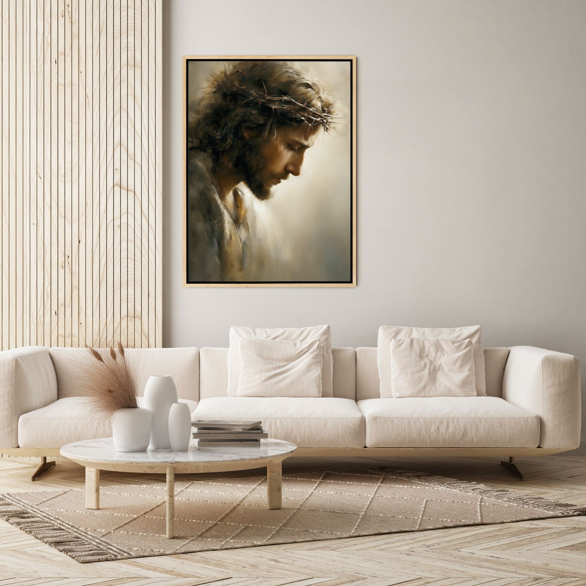 The Face of Jesus IV - Canvas