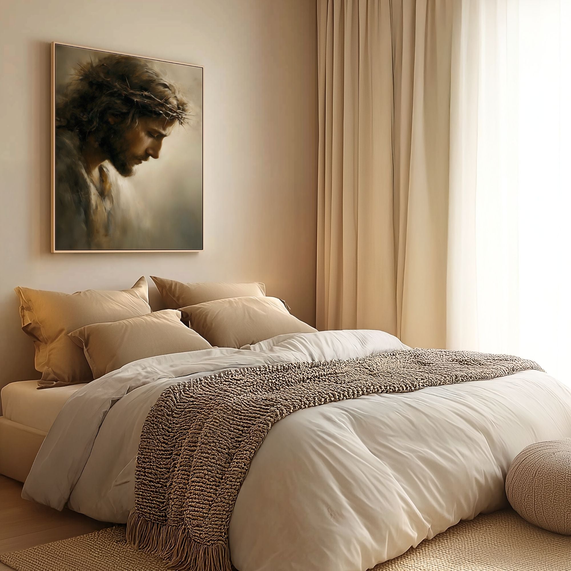 The Face of Jesus IV - Canvas