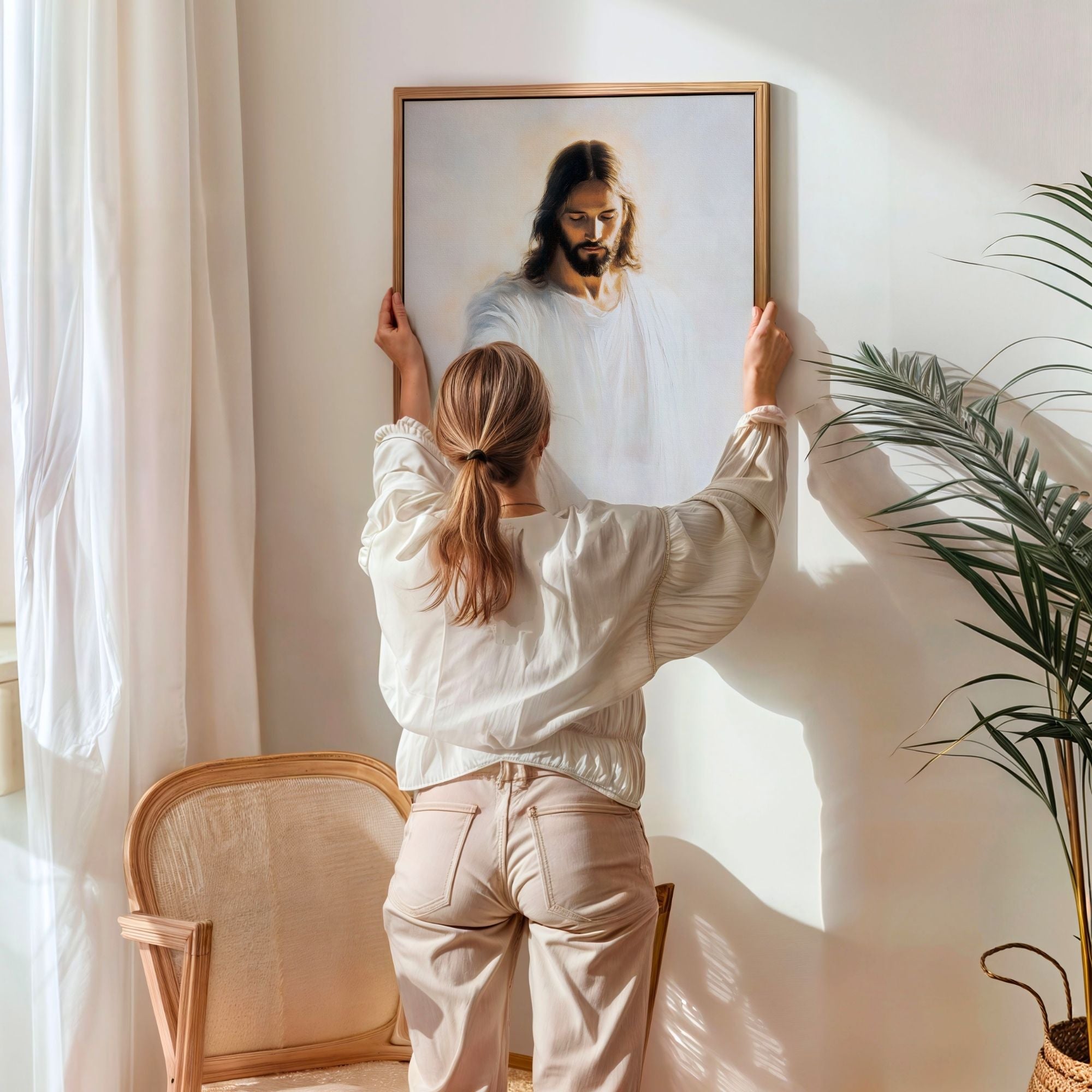 The Hand of Christ II - Canvas – Jesus Canvas