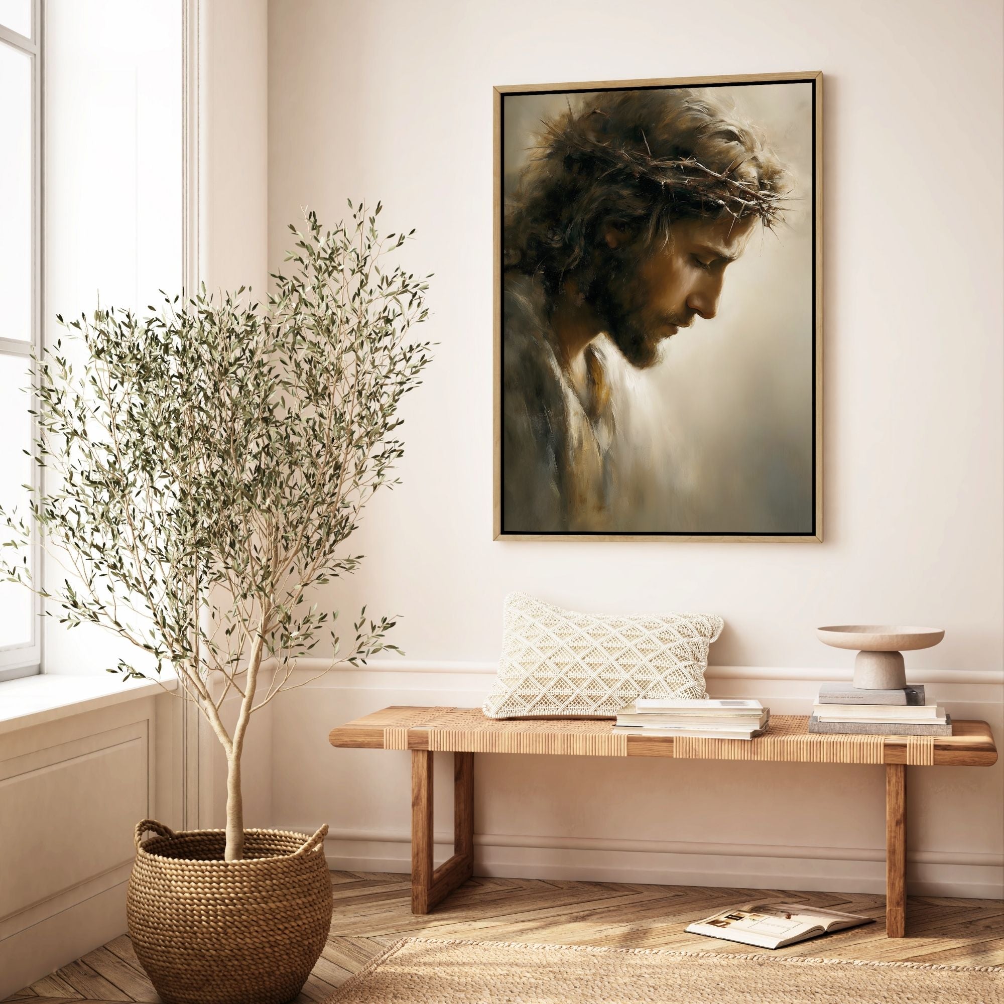 The Face of Jesus IV - Canvas