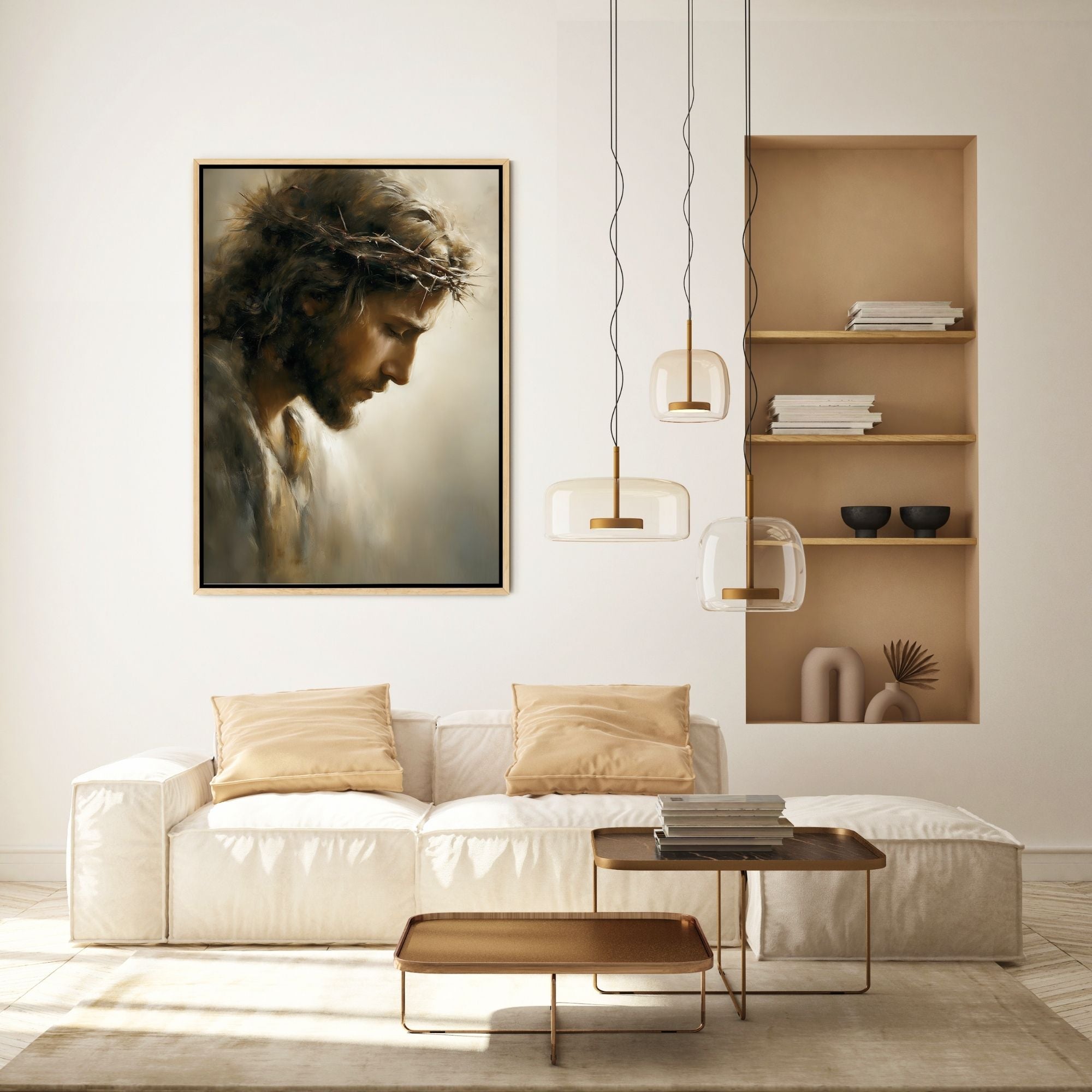 The Face of Jesus IV - Canvas