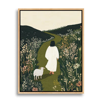 Parable of The Lost Sheep III - Canvas