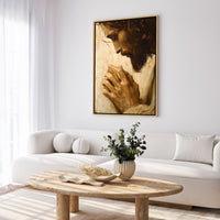 The Face of Jesus V - Canvas
