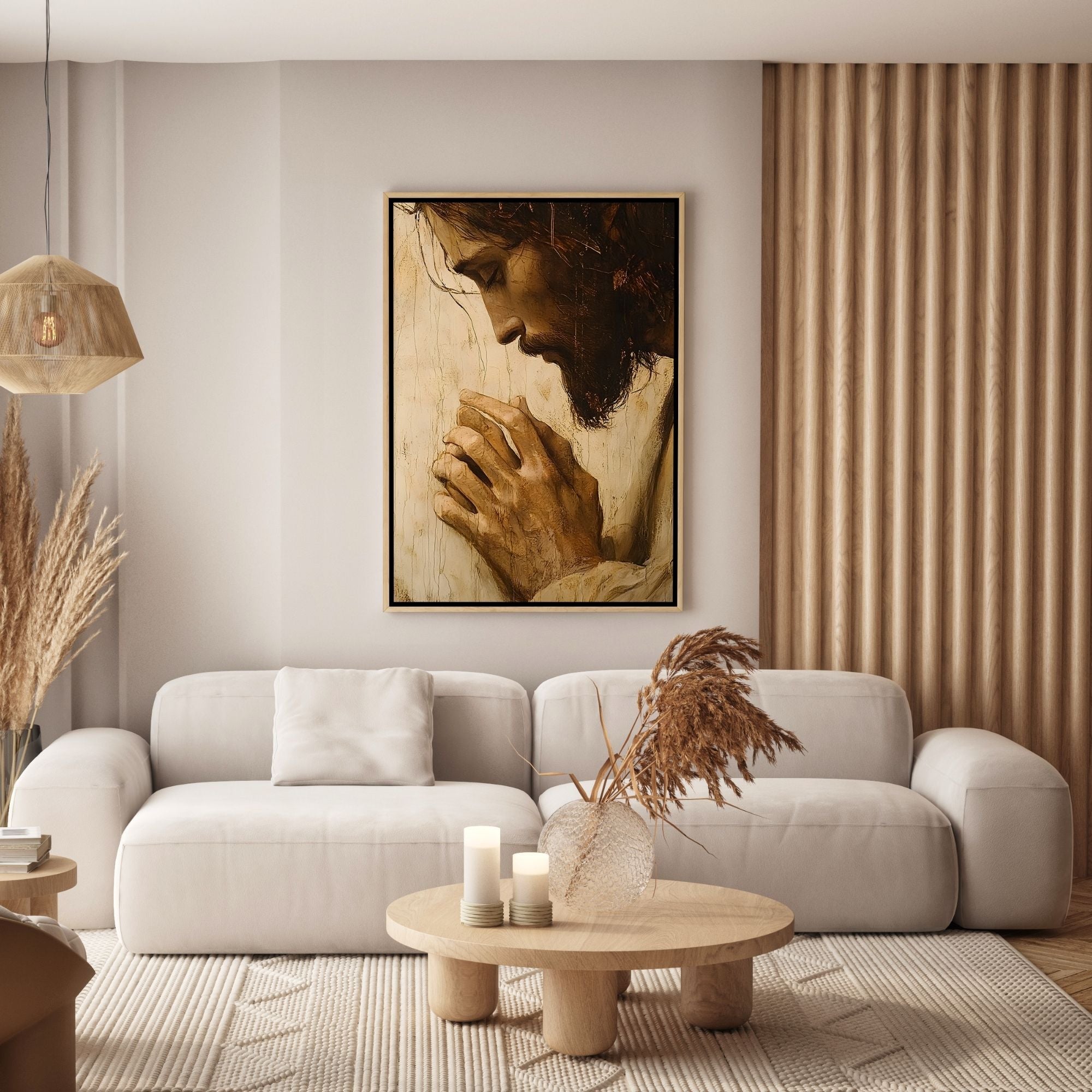 The Face of Jesus V - Canvas