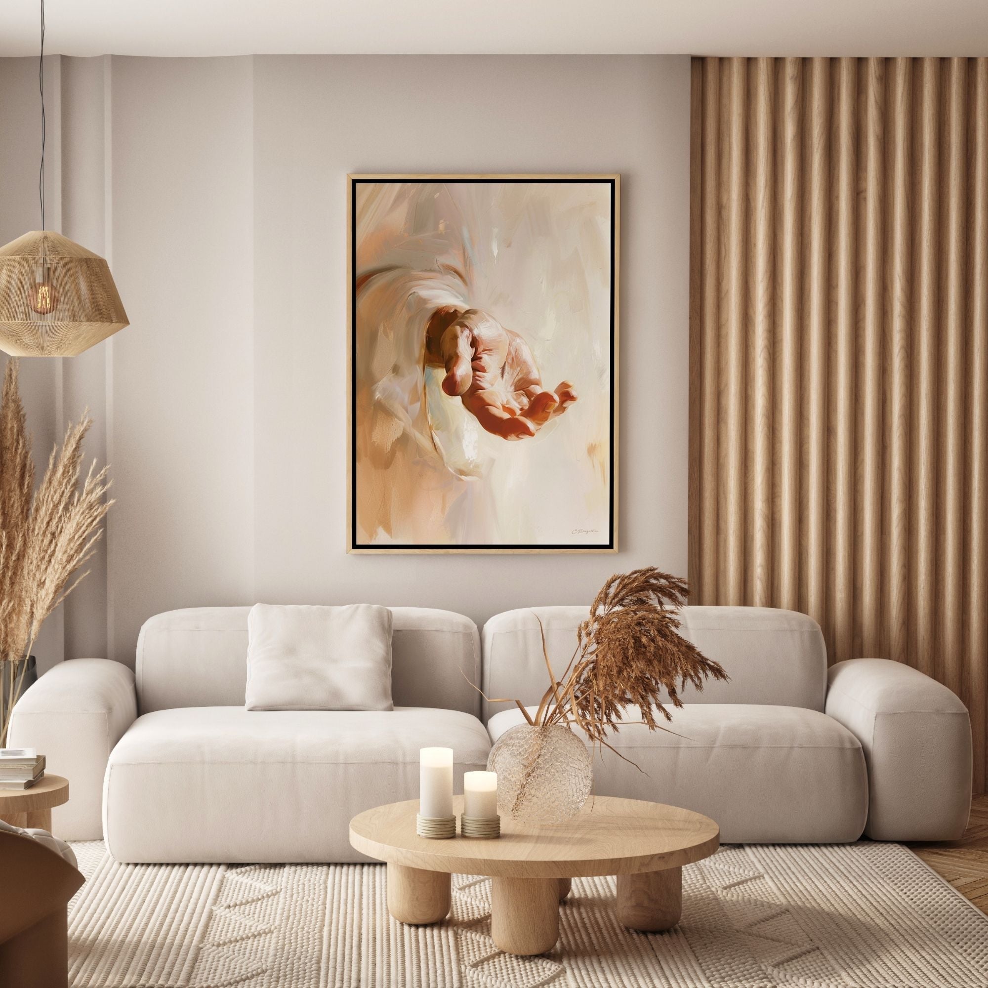 Hand of Jesus - Canvas