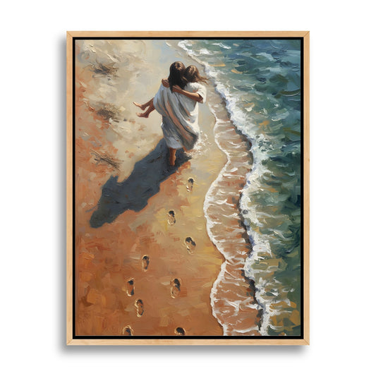 Jesus Carried Me - Canvas