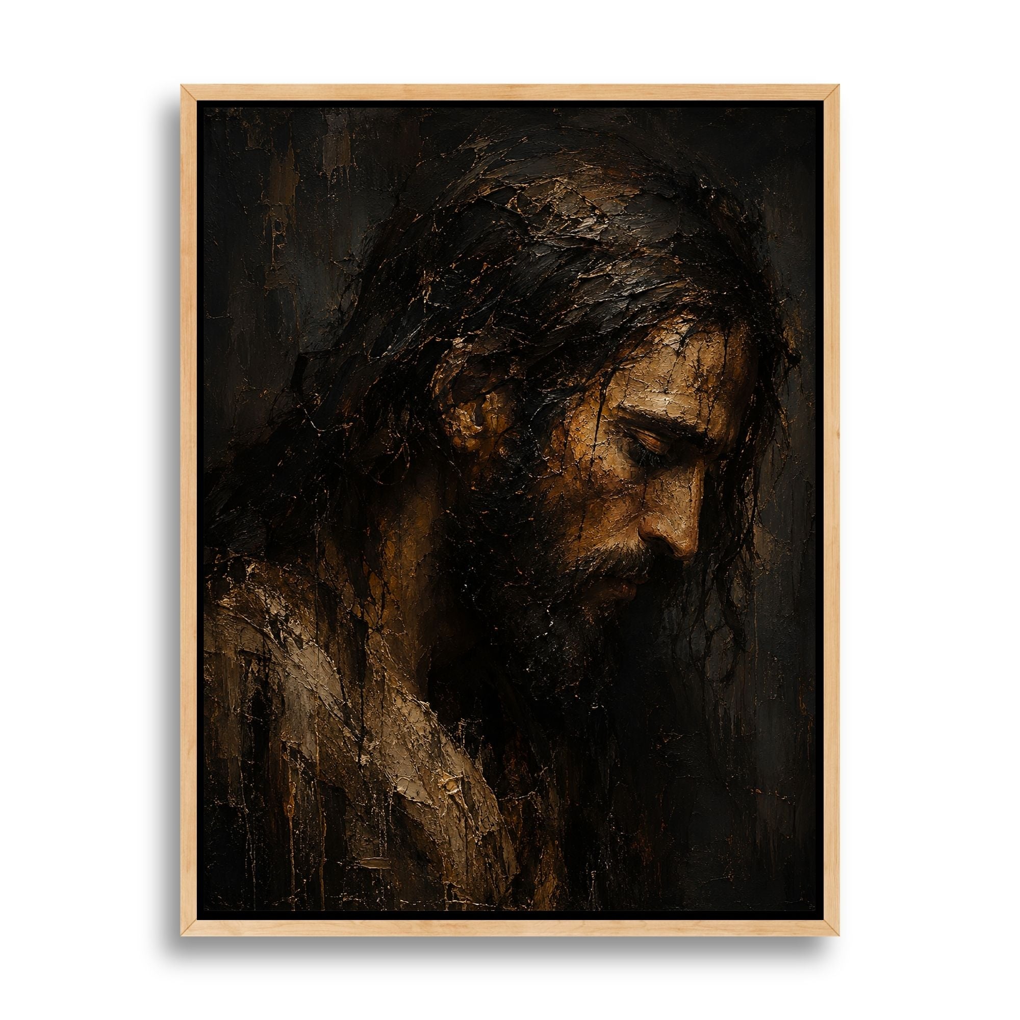 The Face of Jesus VI - Canvas