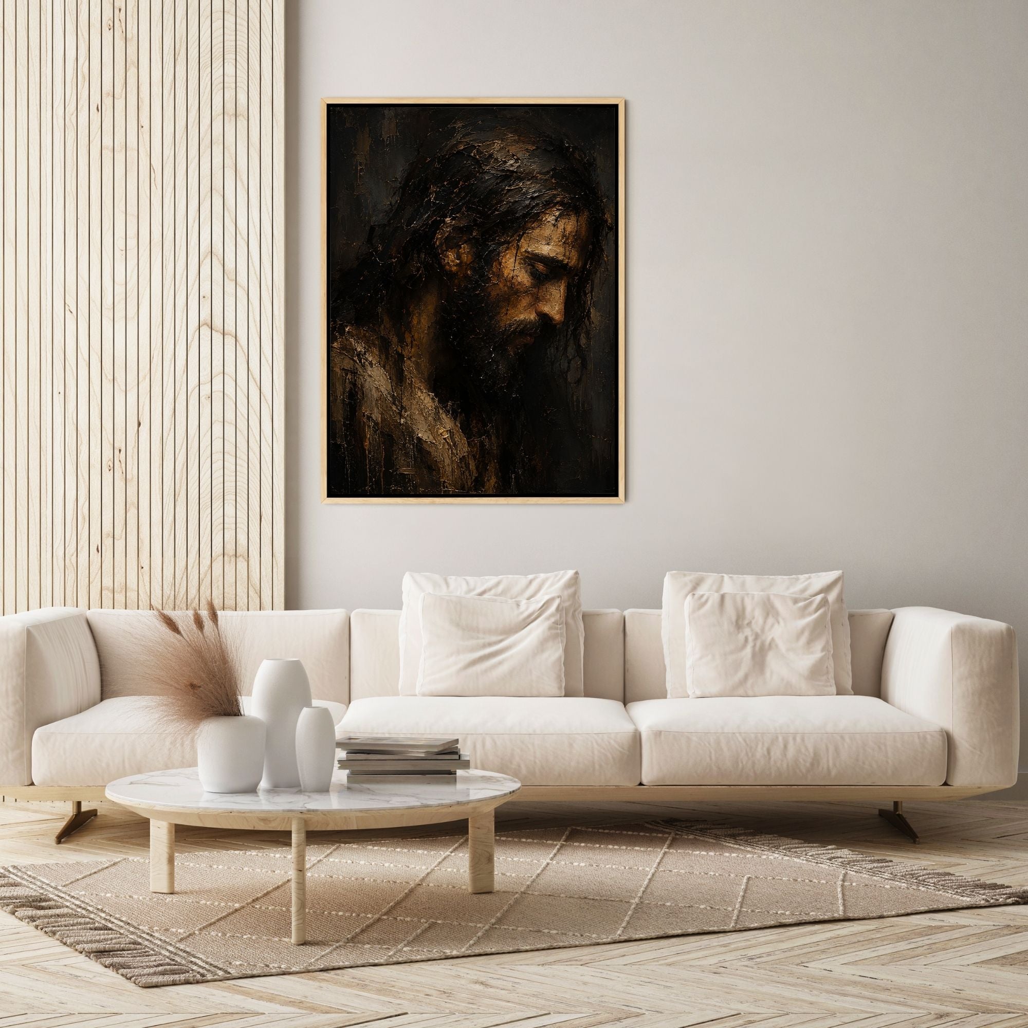 The Face of Jesus VI - Canvas