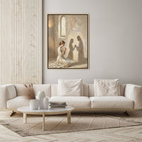 Jesus Prays With You II - Canvas