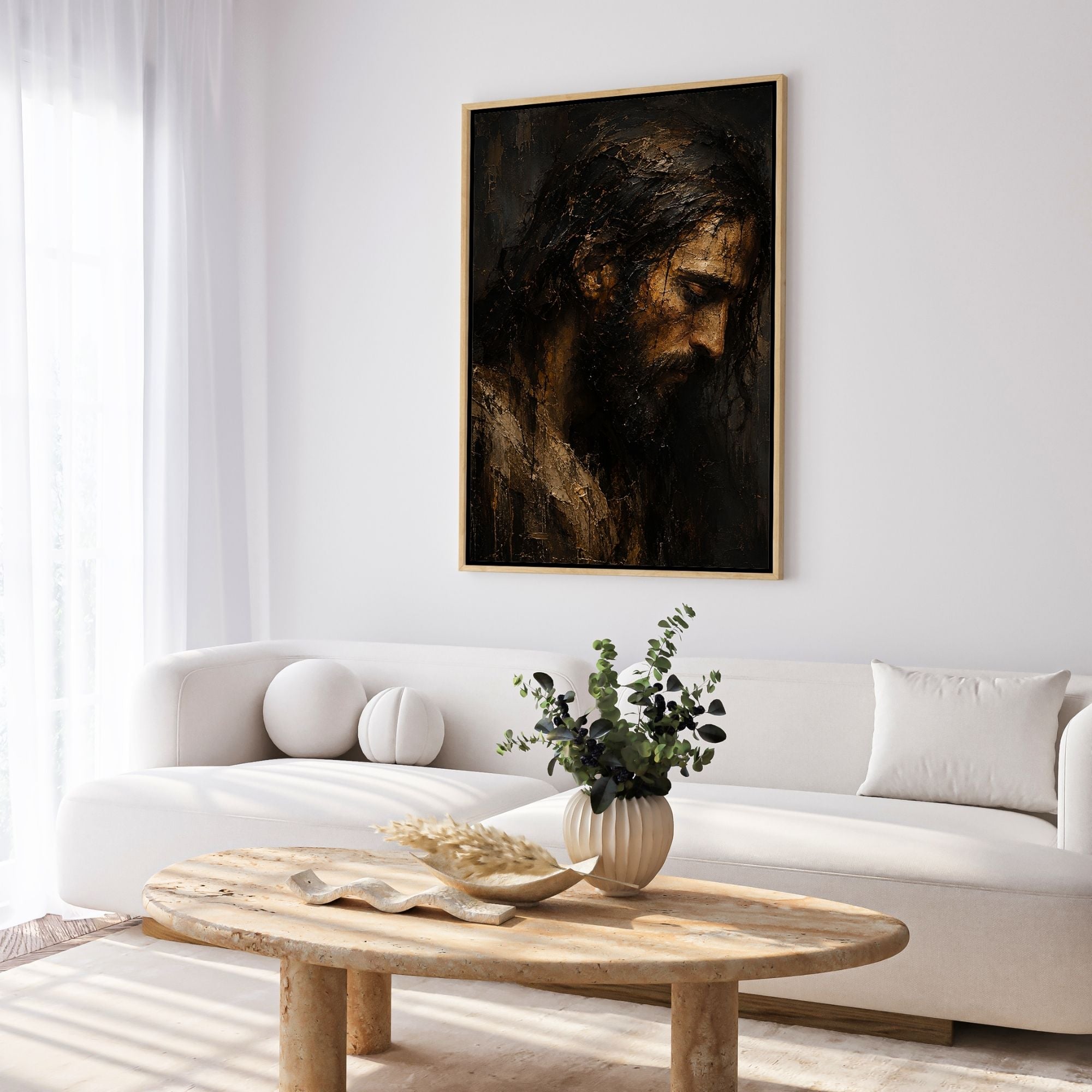 The Face of Jesus VI - Canvas