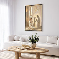 Jesus Prays With You II - Canvas