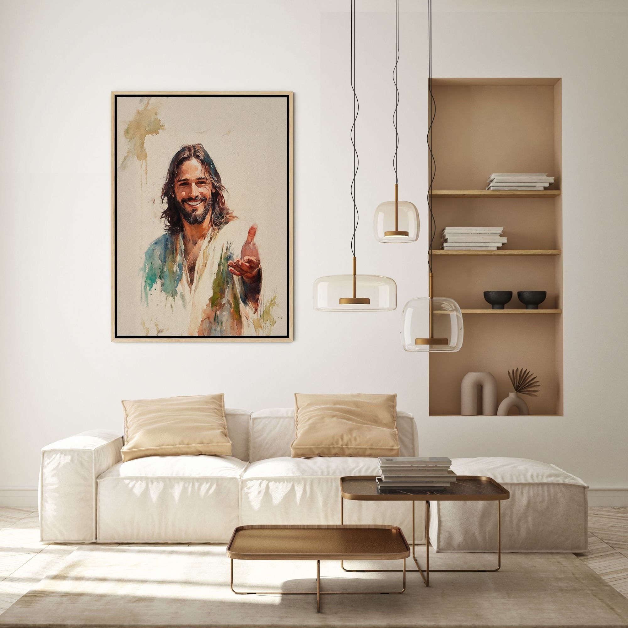 The Hand of Christ - Canvas