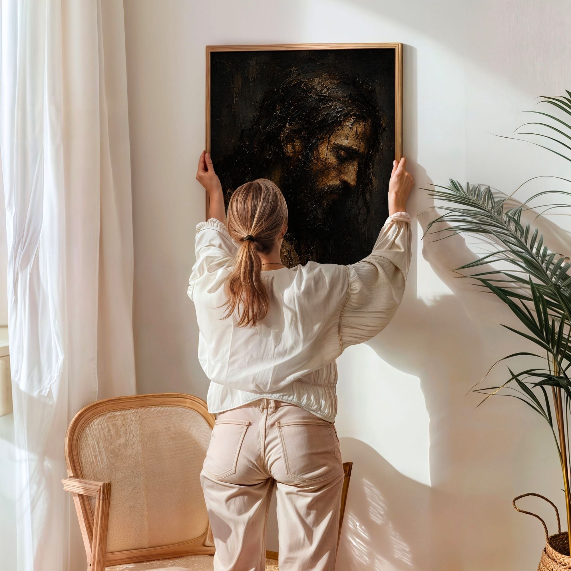 The Face of Jesus VI - Canvas