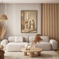 Jesus Prays With You II - Canvas