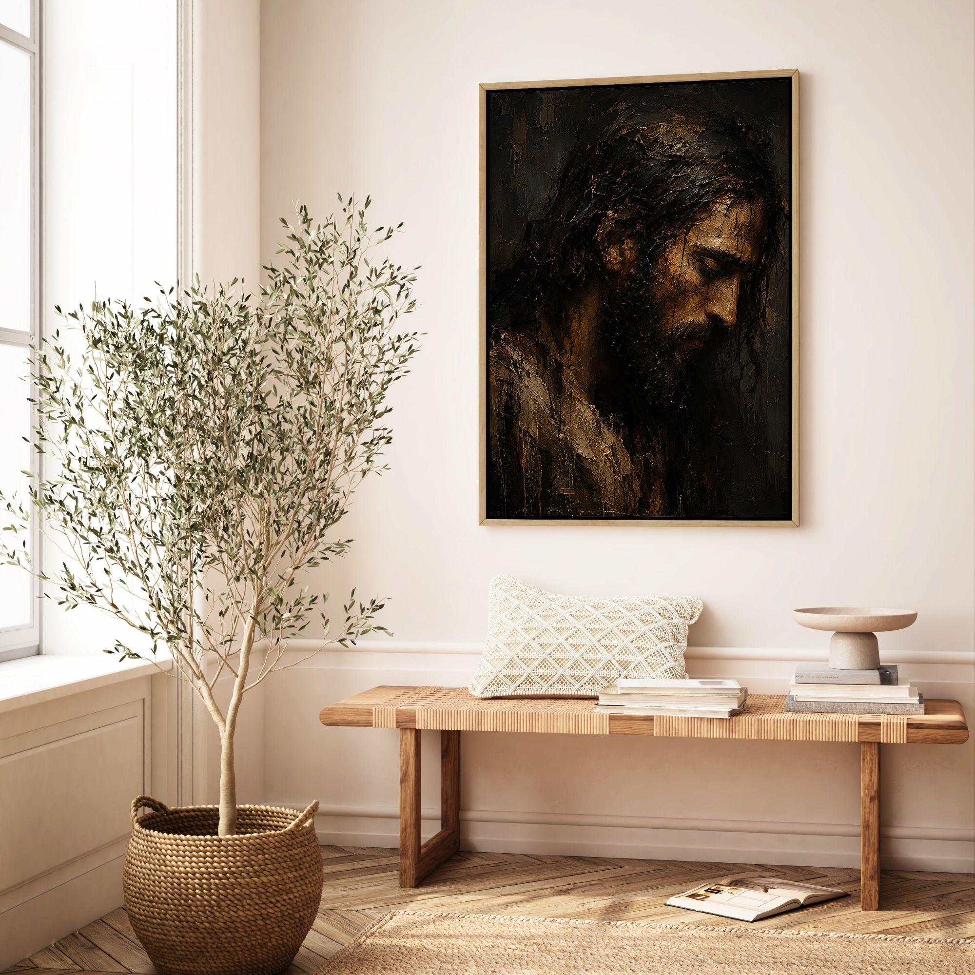 The Face of Jesus VI - Canvas