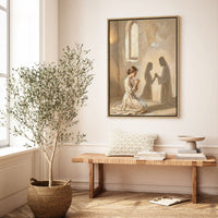 Jesus Prays With You II - Canvas