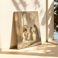Jesus Prays With You II - Canvas