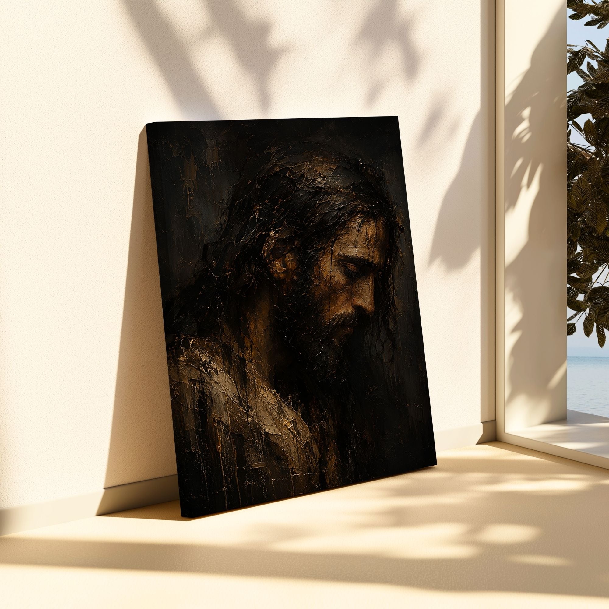 The Face of Jesus VI - Canvas