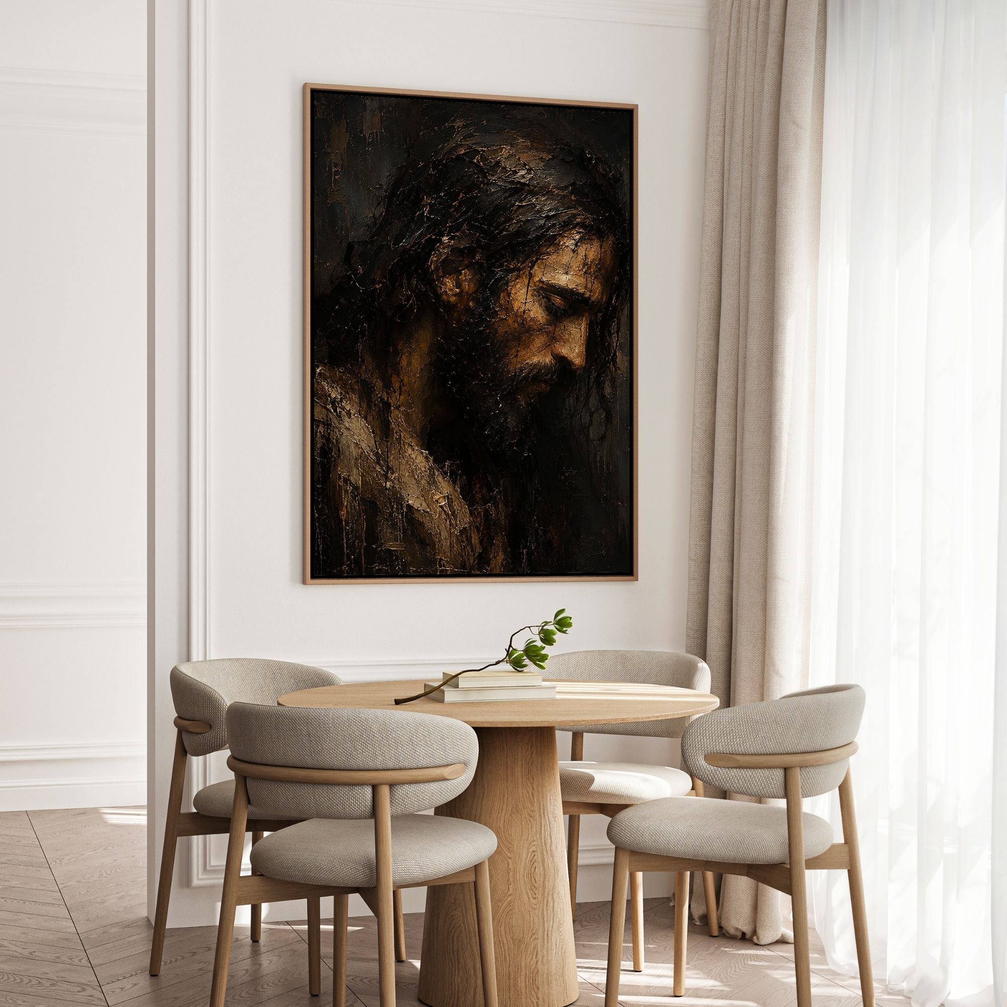 The Face of Jesus VI - Canvas