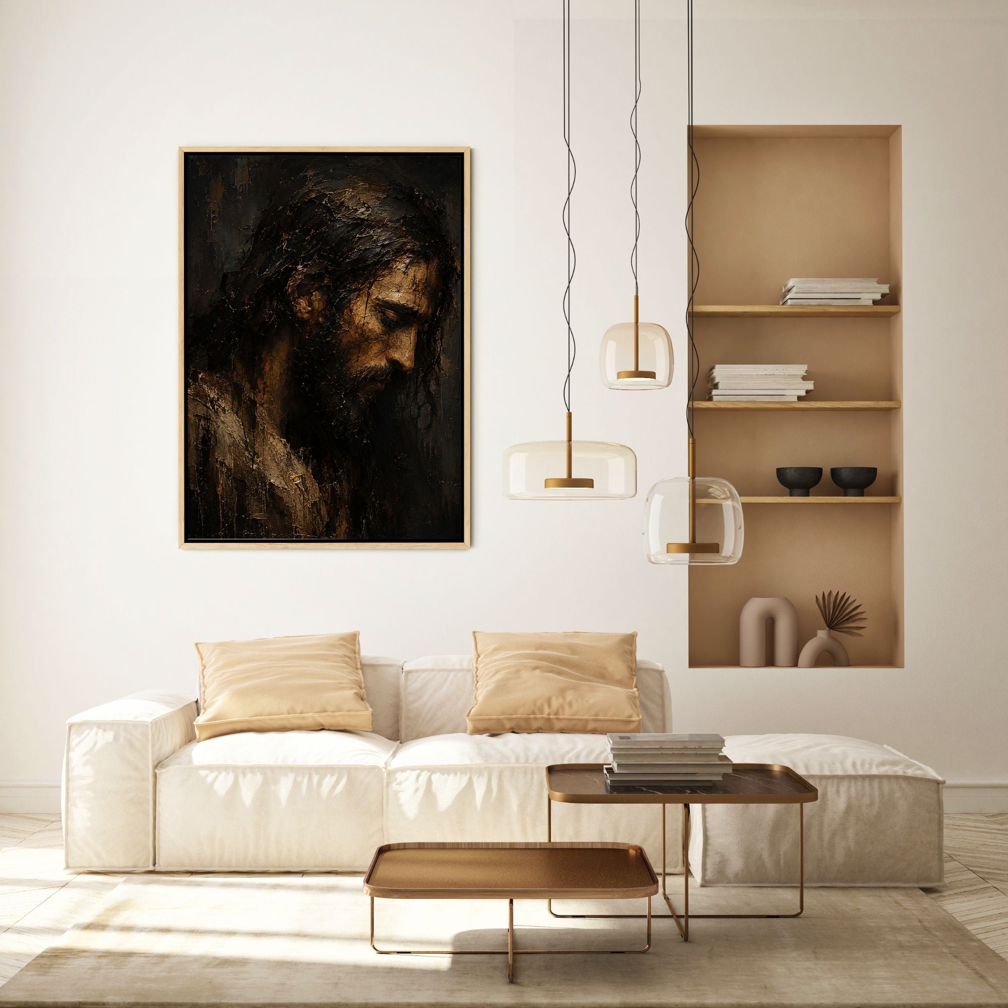 The Face of Jesus VI - Canvas