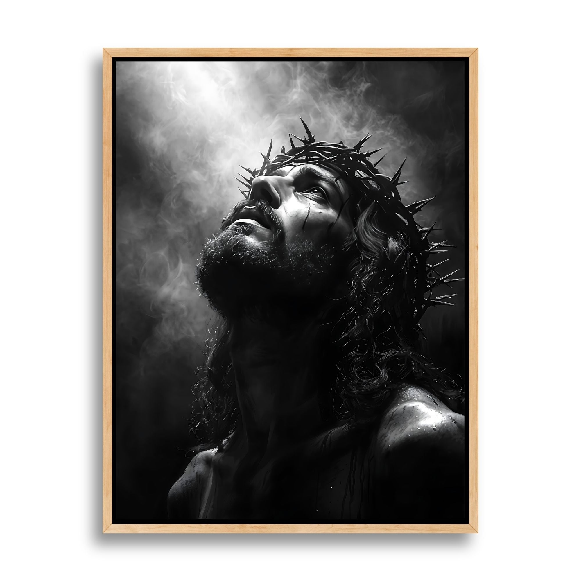 The Face of Jesus VII - Canvas