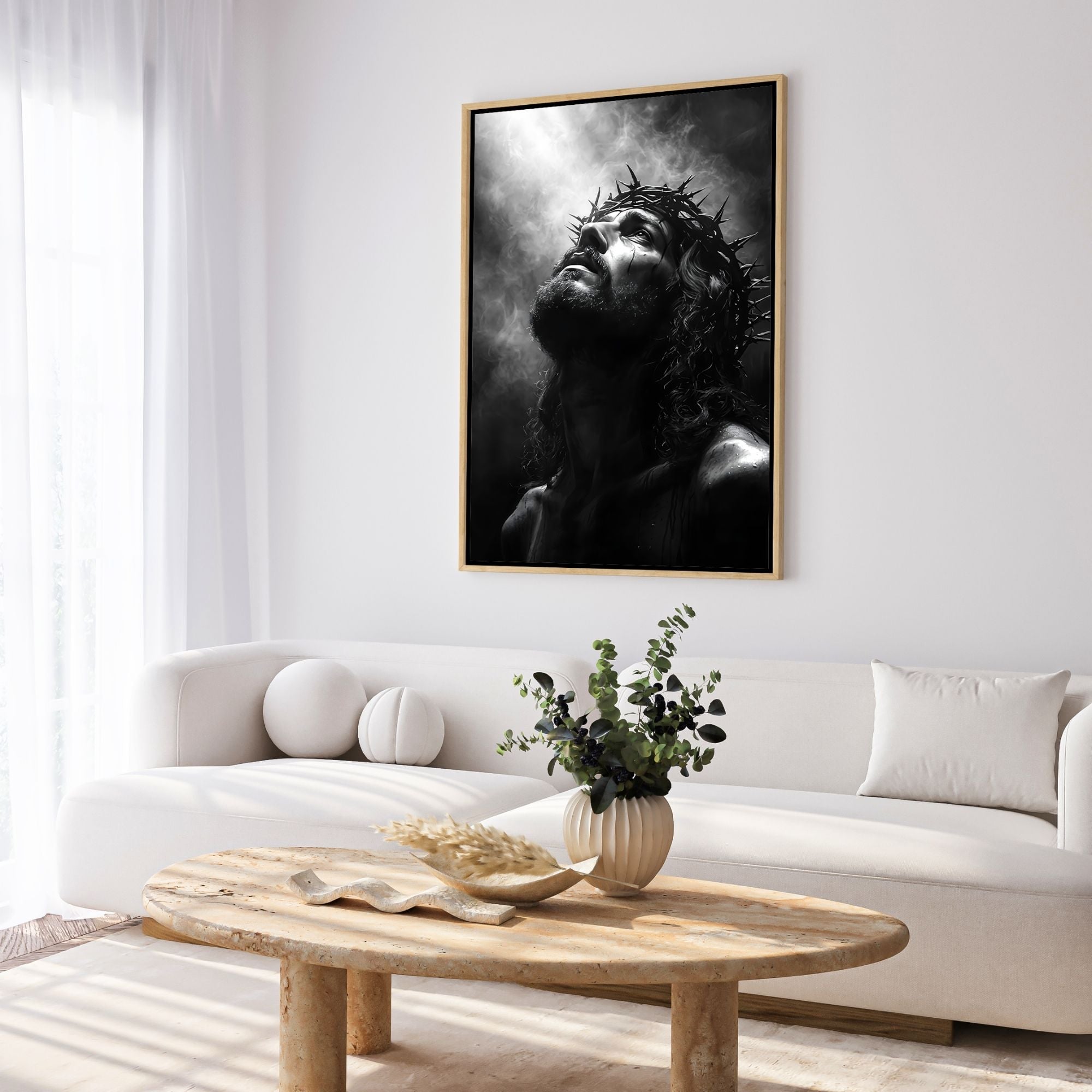 The Face of Jesus VII - Canvas