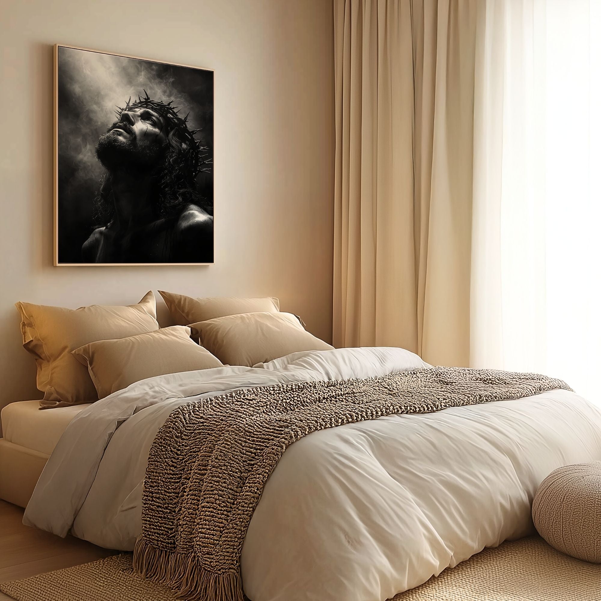 The Face of Jesus VII - Canvas