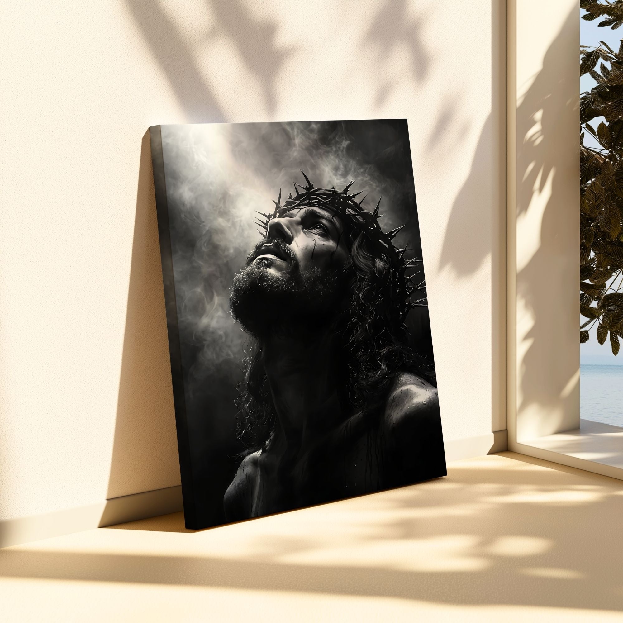 The Face of Jesus VII - Canvas