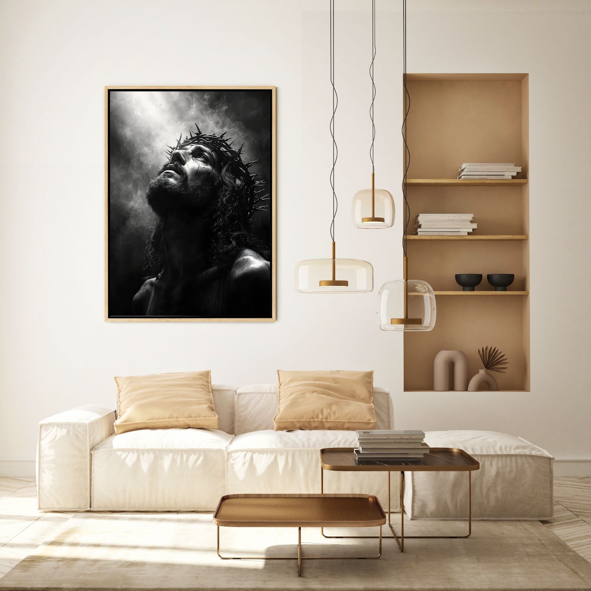 The Face of Jesus VII - Canvas