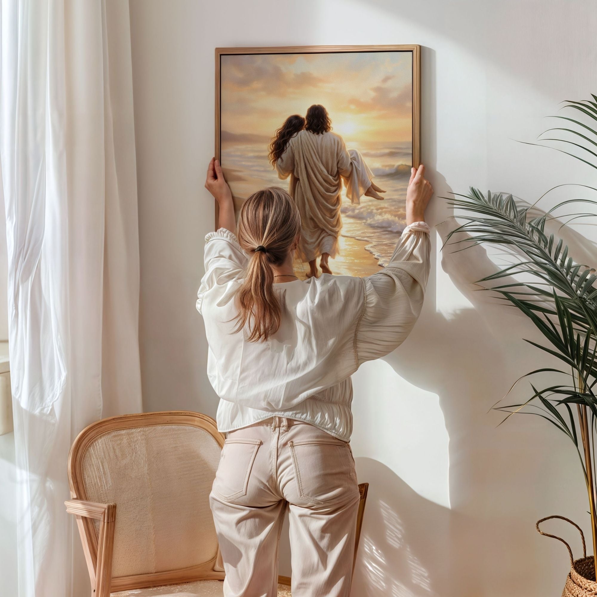 Jesus Saved Me II - Canvas