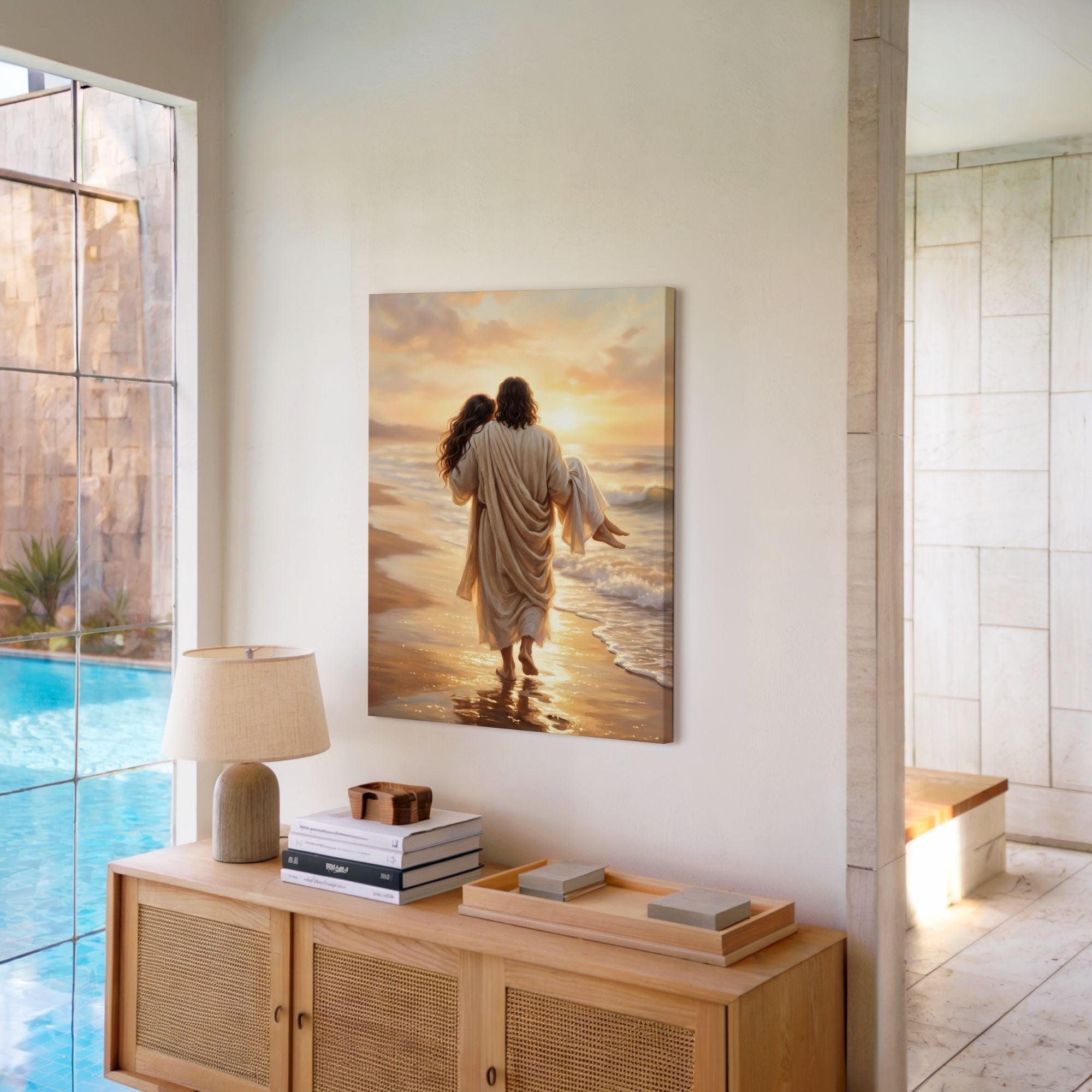 Jesus Saved Me II - Canvas