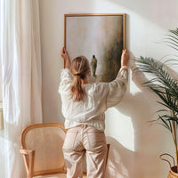 Parable of The Lost Sheep IV - Canvas