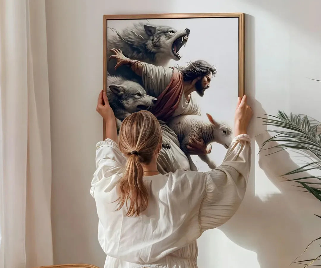 Jesus Walking on Water I - Canvas